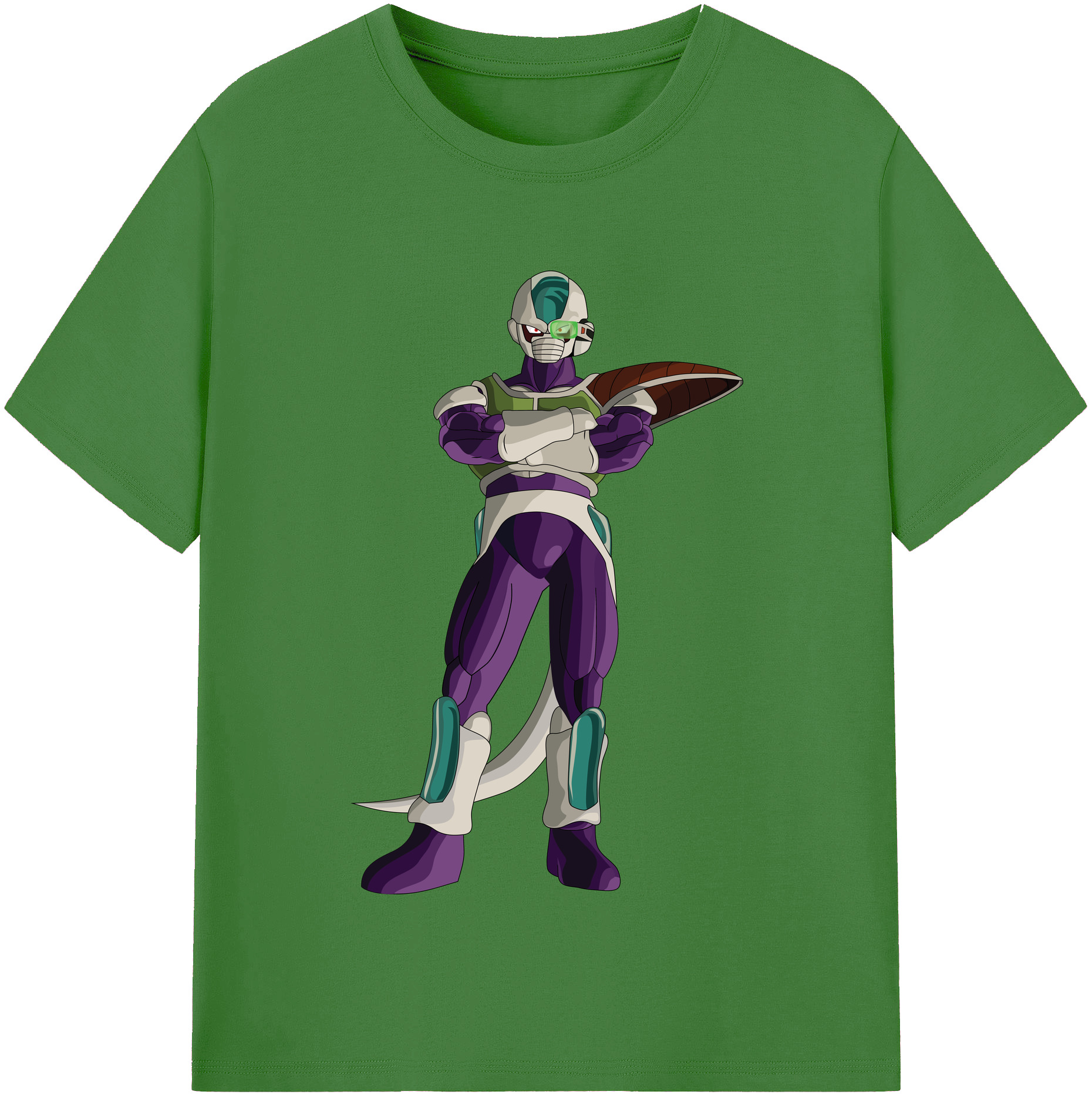 （画像用） ドラゴンボール フリーザ DRAGON BALL Frieza レディースカジュアルプリントTシャツ（綿100％）
